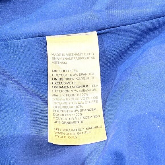 CHICO'S NWT $129 Bordered Tassel Ikat Kimono Jacket Top Size 2 US Large - Picture 8 of 8